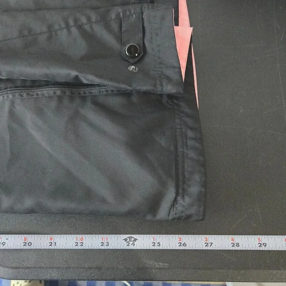 Ralph Lauren Women Reversible Pink Black Full Zip Vest Plus Size 2X Crest Preppy - Picture 9 of 10